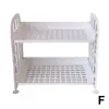 Ins Cute Room Storage Organizer Storage Rack Kawaii 2 Storage Rack Desktop Layer Storage Bathroom Jewelry Rack Shelf Cosmet W7S0 6