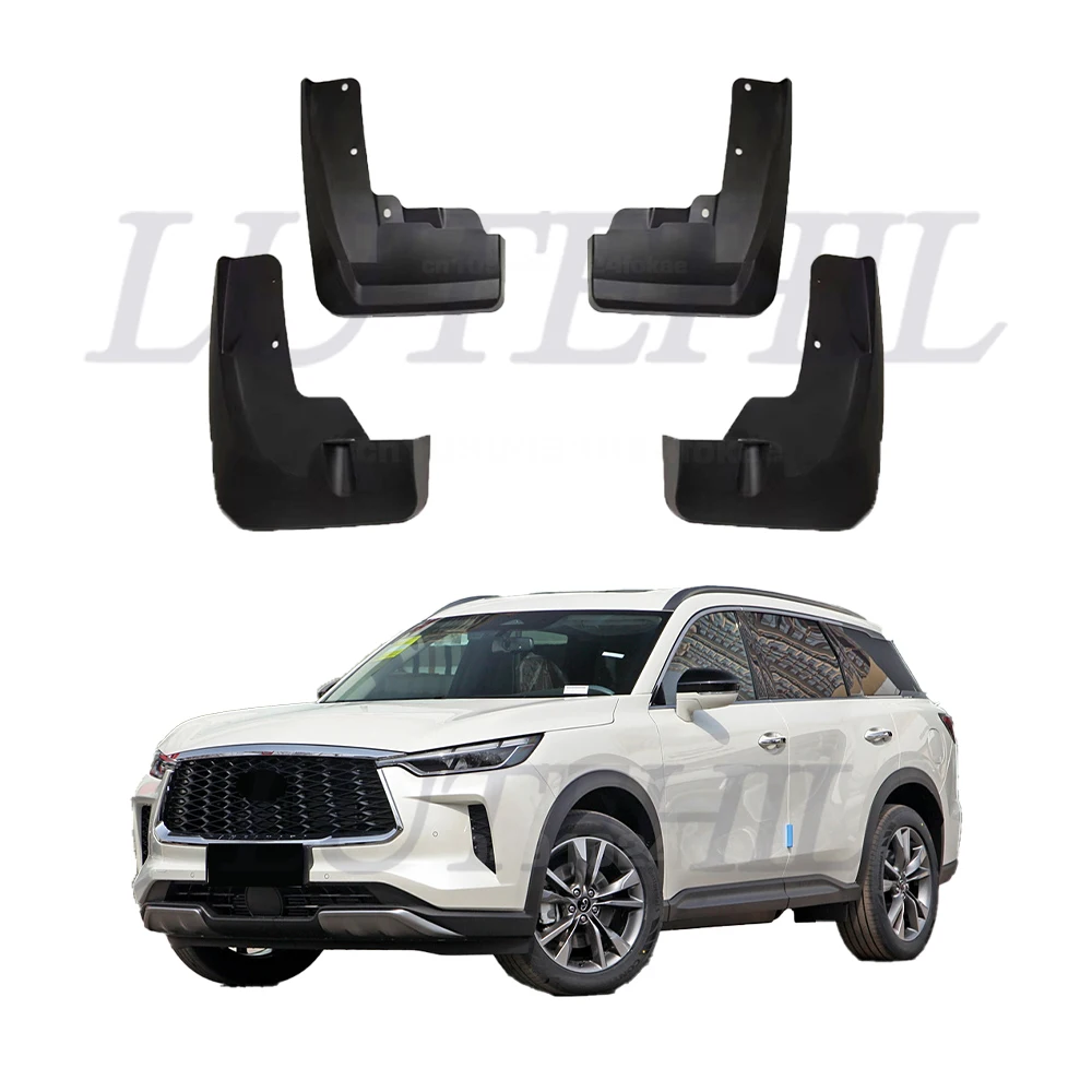 인피니티 QX60 2022-2024 2023 스플래시 가드 머드 가드 머드 플랩 펜더 자동차 액세서리 용 LUTEHIL 머드 플랩