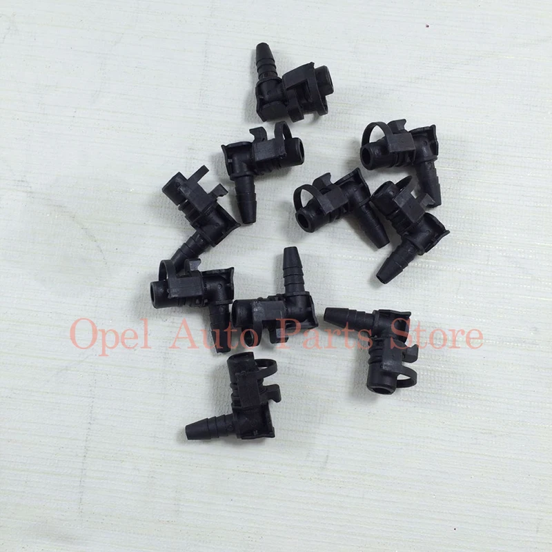 10PCS Throttle Valve Thermostat Body Heater Pipe Hose Connector 55354565 For Chevrolet Cruze Epica Sonic Opel Astra