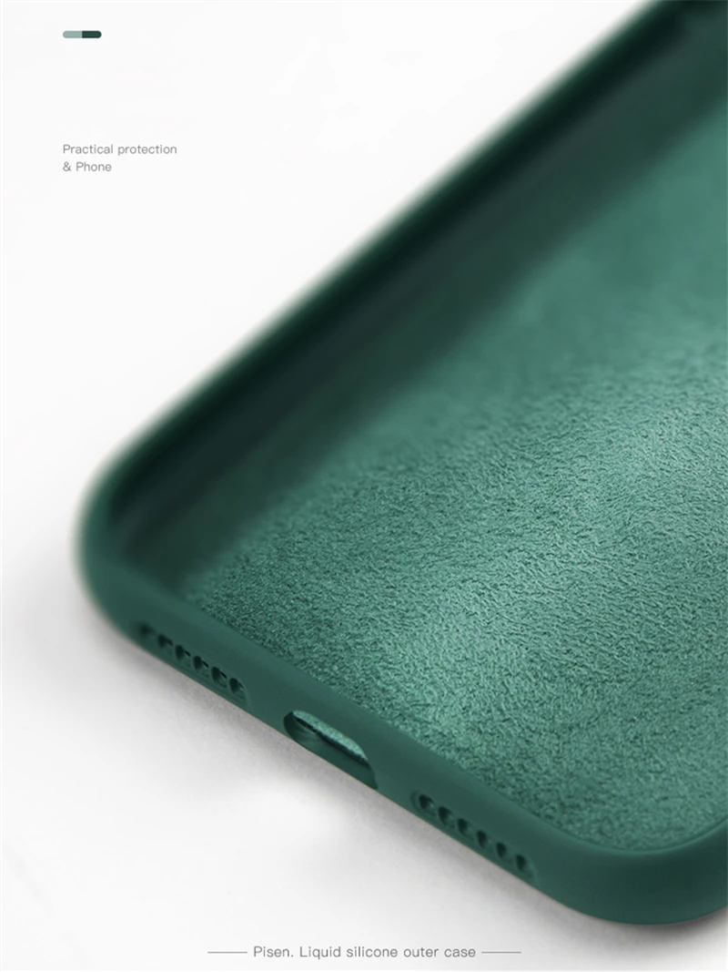 Sleek Liquid Silicone Rubber Phone Protector Case