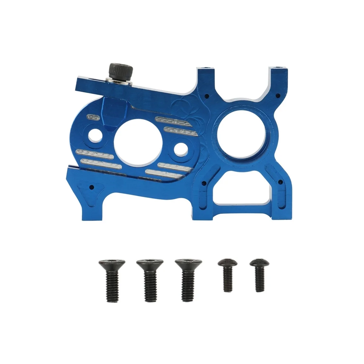 

Metal Channel Lock Secure Motor Mount for Arrma 1/8 Karton Talion Outcast Typhon 6S 1/10 Senton 6S Upgrade Parts,Blue
