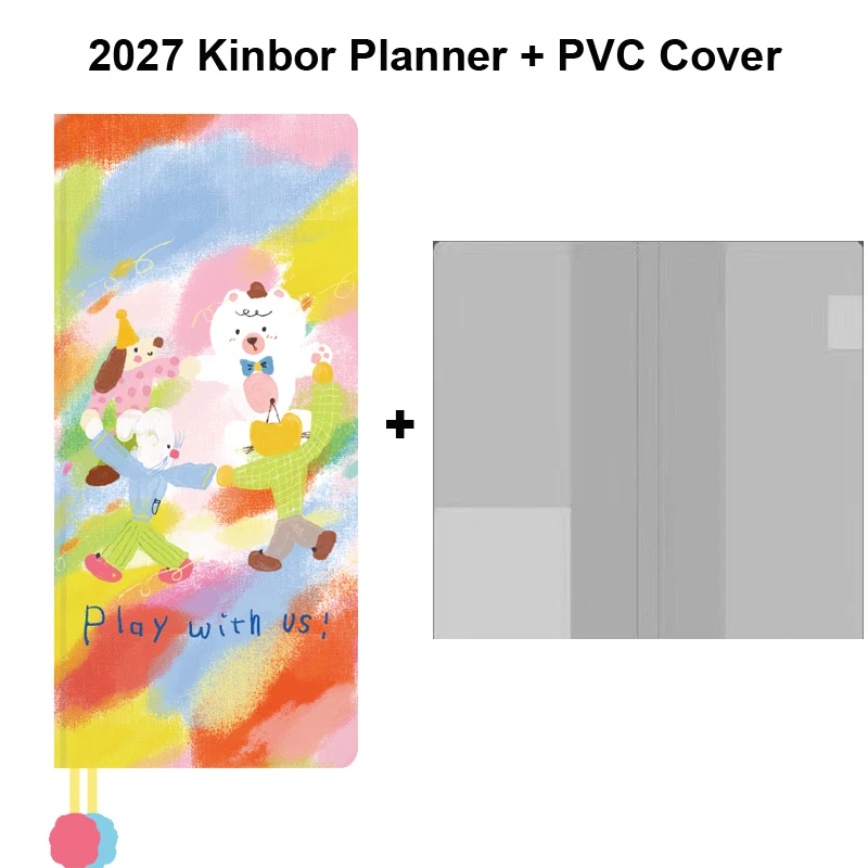 Kinbor Annual Organizer & Creative Doodling Notepad