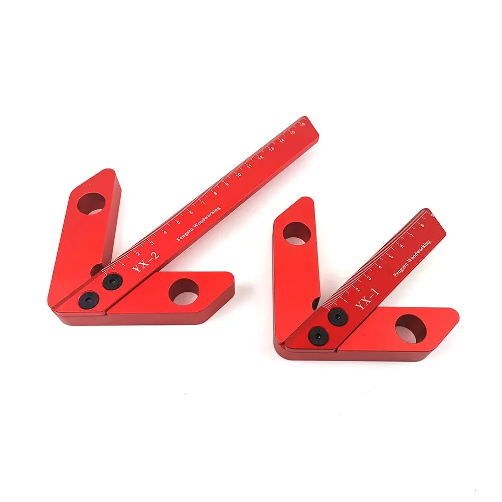 

Center Finder Aluminum Alloy Scribe Marking Carpenter 45/90 Degree Spindle Lathe Line Gauge Practical Ruler Measuring Tool