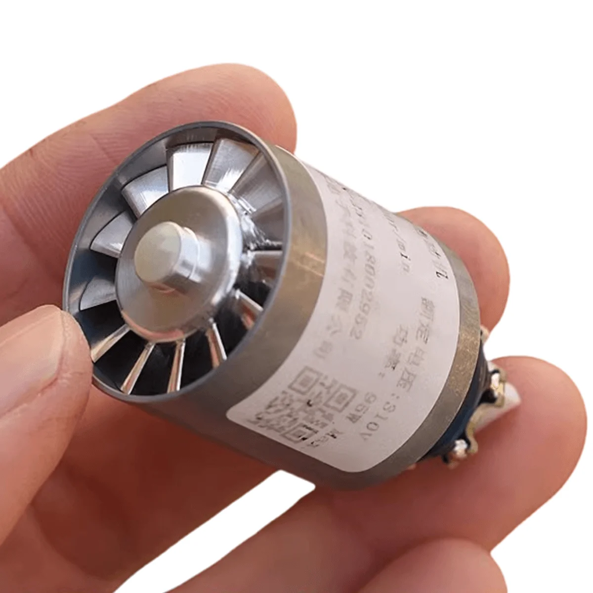 새로운 115000   RPM 마이크로 브러시리스 암거 팬 알루미늄 임펠러 전기 헤어 드라이어 초고속 모터 DC310V 95W