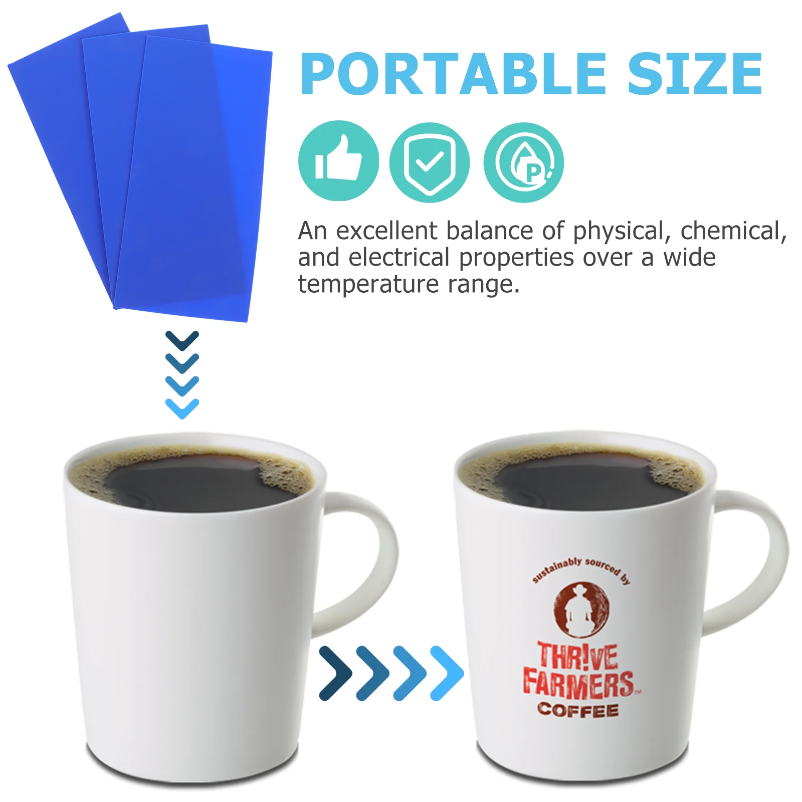 

3 Pcs Cup Sets Mug Silicone Plate Glass Press Sublimation Sleeve Silica Gel Heat