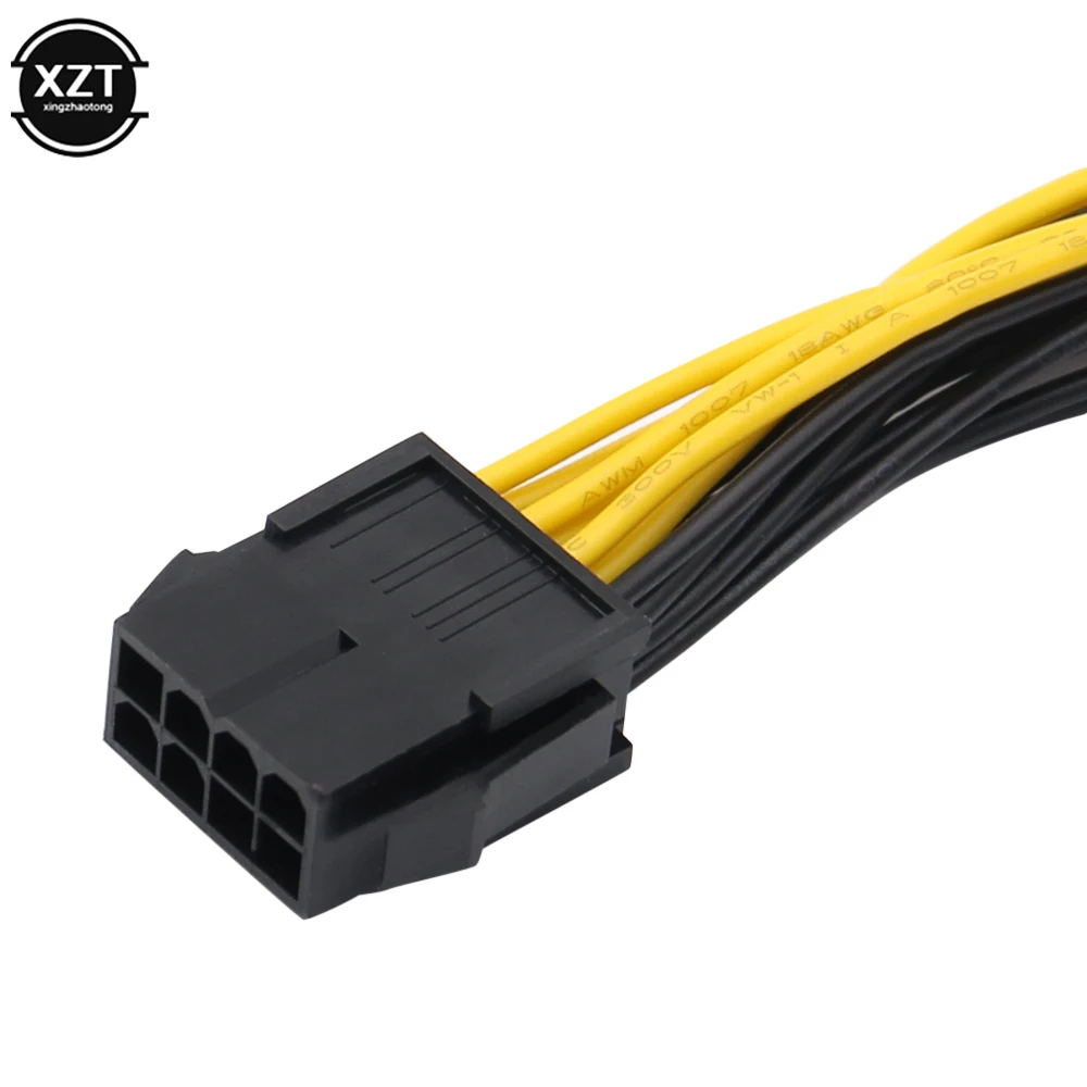 10pcs/Lot 8-pin PCI Express to 2 x PCIe 8 (6+2) pin Motherboard Graphics Video Card PCI-e GPU VGA Splitter Hub Power Cable