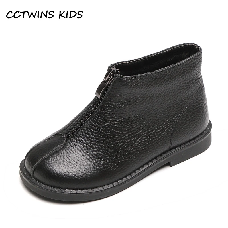

Kids Boots 2023 Autumn Winter Toddler Girls Fashion Brand Chelsea Princess Ankle Boots Genuine Leather Children Shoes Warm Soft
