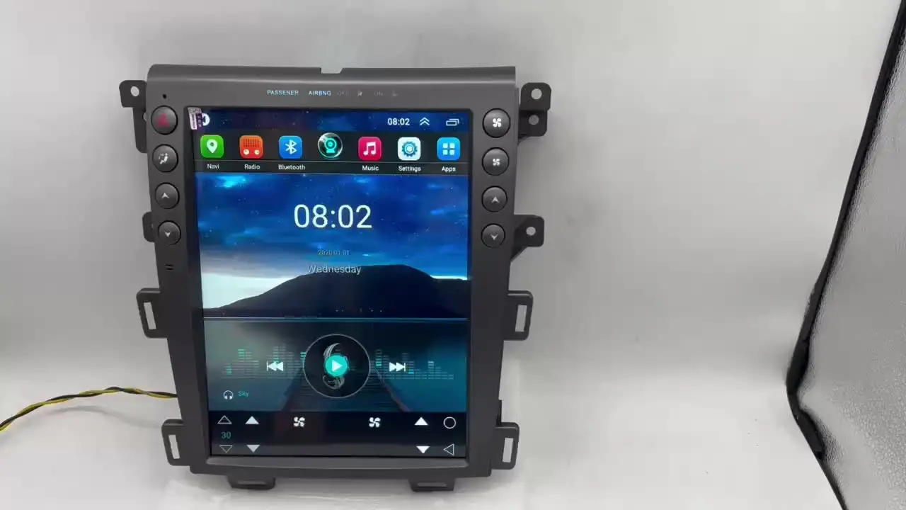 12 1-дюймовый автомобильный радиоприемник Android 14 для Ford Edge 2009-2013 навигационный