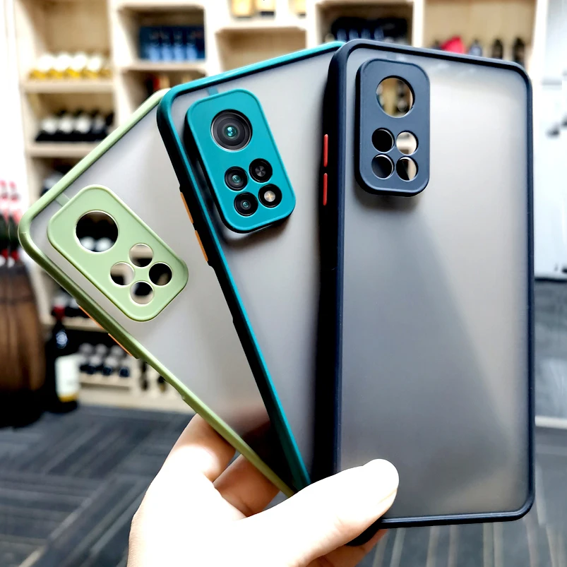 Cute Transparent Phone Cover with Skin Feel Finish