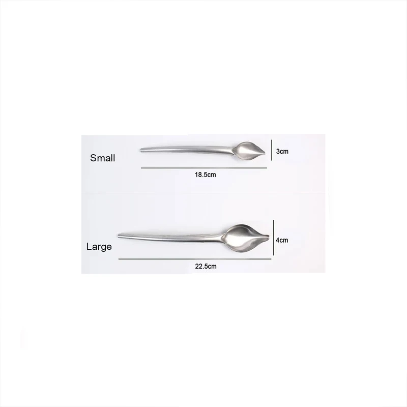 stainless steel Chocolate Cream Sauce Pencil Spoon Draw Tools Portable Coffee Spoon Kitchen Home