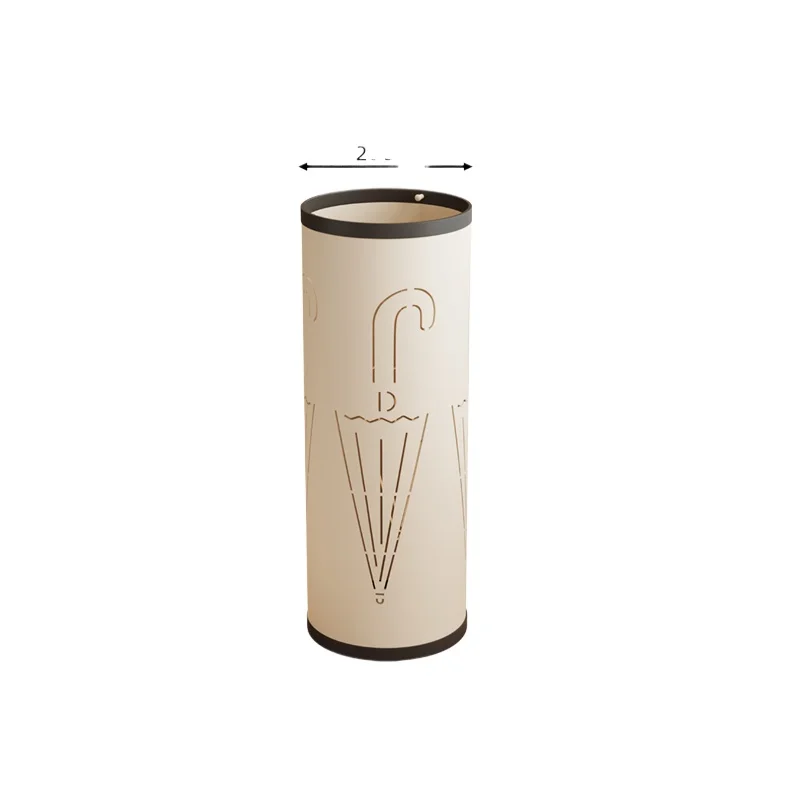 Household umbrella stand Cream wind metal umbrella bucket B & B store Umbrella shelf