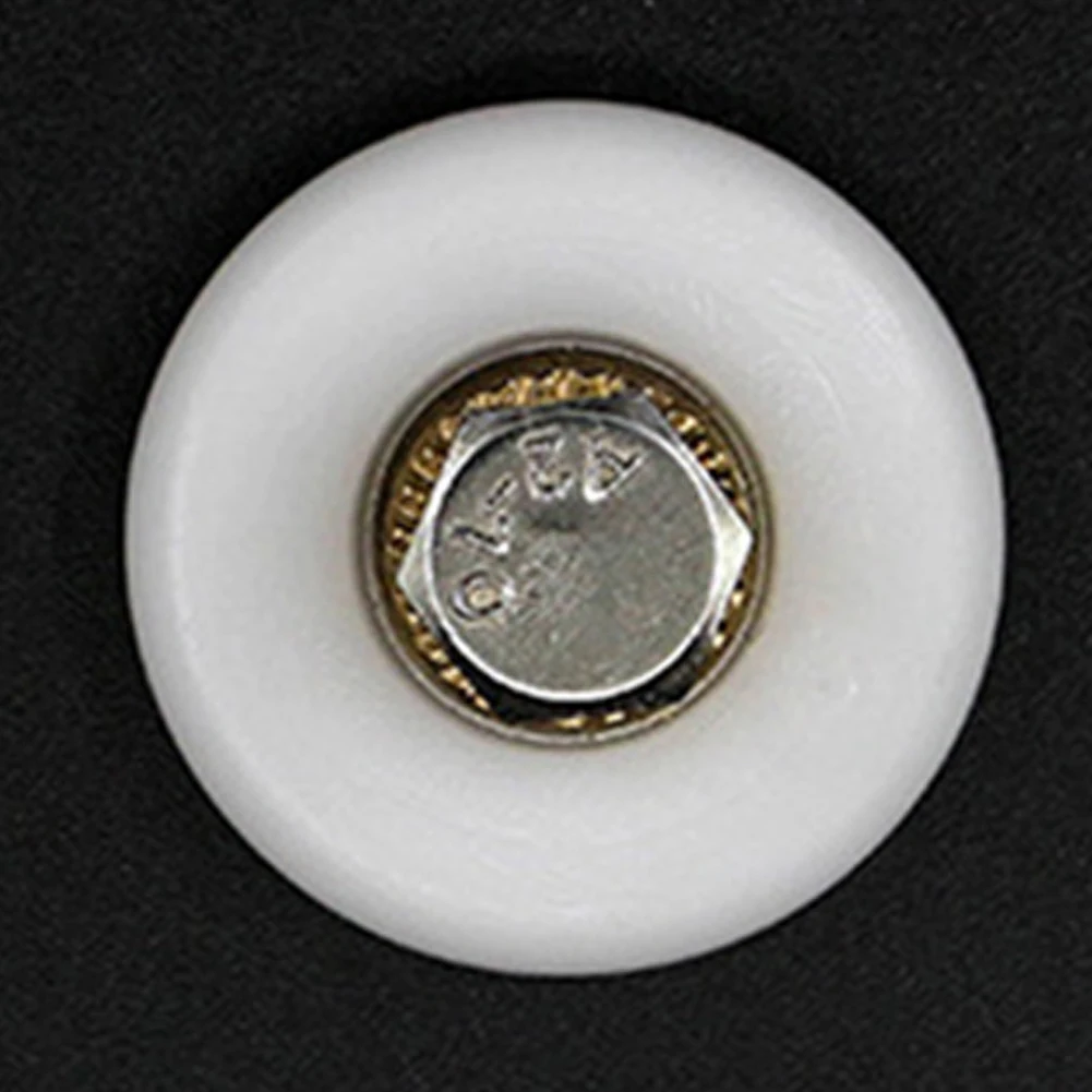Door Roller Replacement Shower Runner Wheels 20/23/25/27mm Wheel Diameter 6mm Hole Shower Door Rollers Steam Cabins 4Pcs