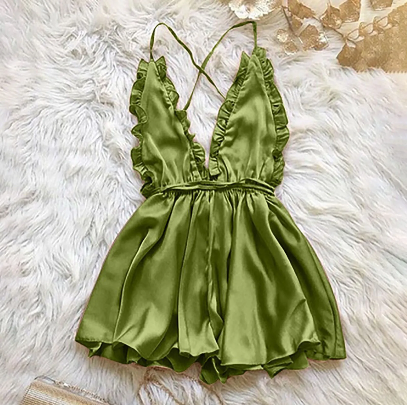 فستان نسائي مثير بدون ظهر 2