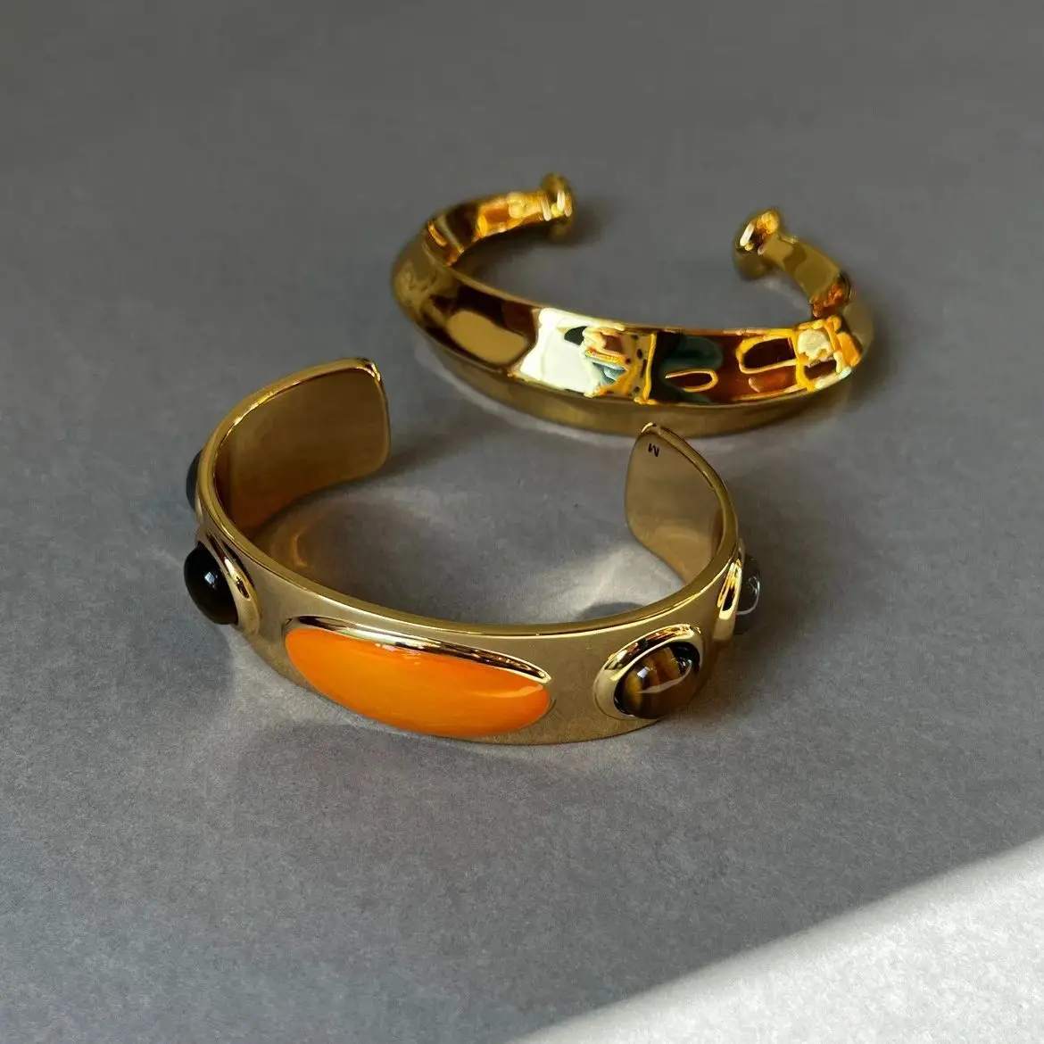 Bracelet Fashion Light Luxury Retro Opening Irregular Geometry Atmospheric Accessories Bracelets Wholesale Parures De Bijoux