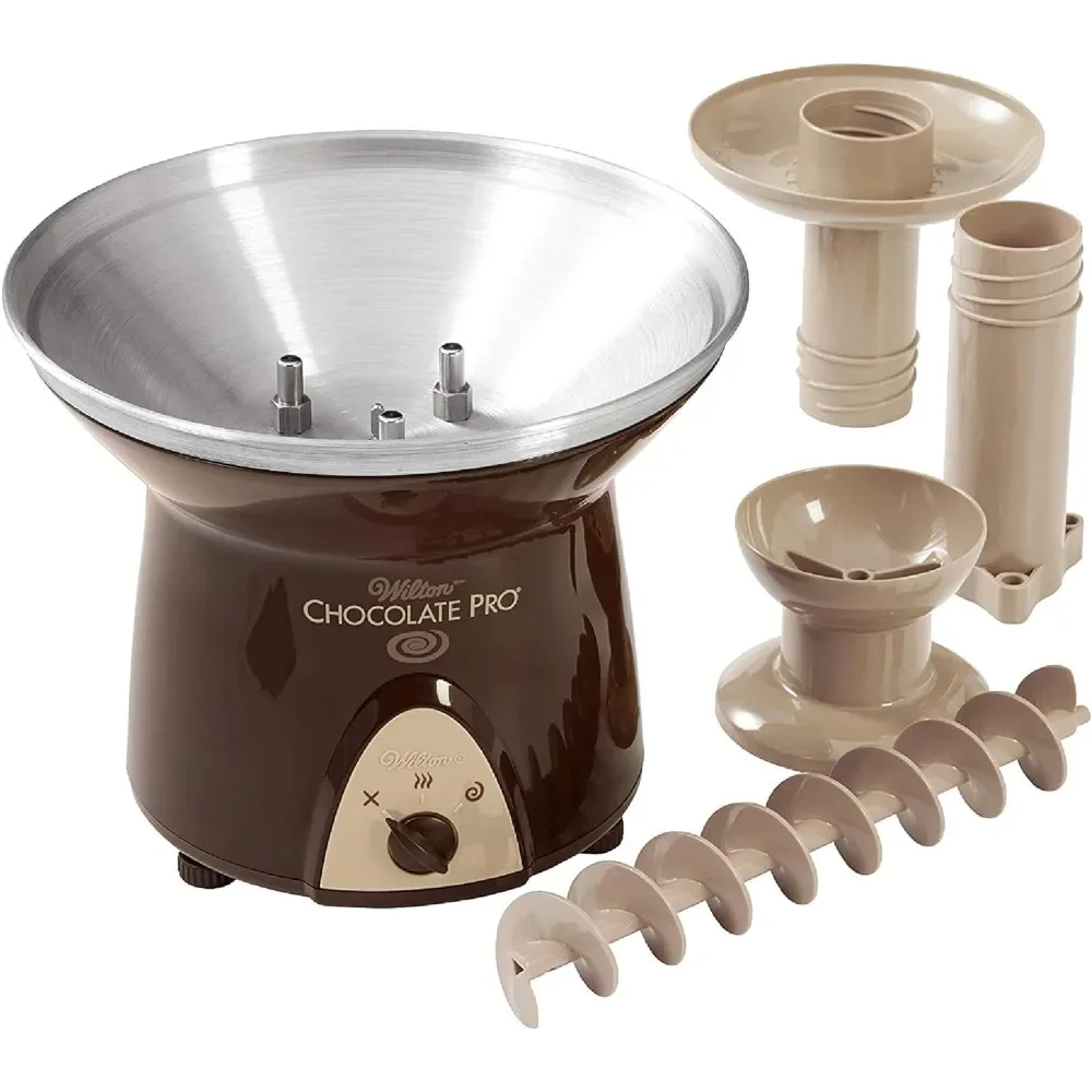 Chocolate Fountain and Fondue Fountain, Keep Chocolate Melted for Easy Treat Dipping, 3-Tier, 16-Inches Tall, 4-lb Capacity
