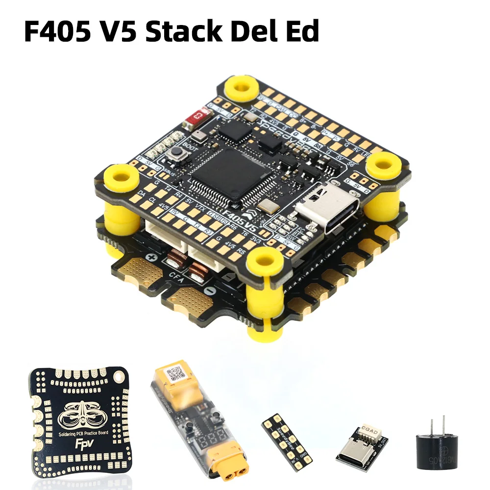 SpeedyBee F405 V5 55A Stack（F405 V5 30.5&times;30.5mm Model Aircraft Flight Controller+ 55A 4-in-1 ESC with ox32 Firmware）