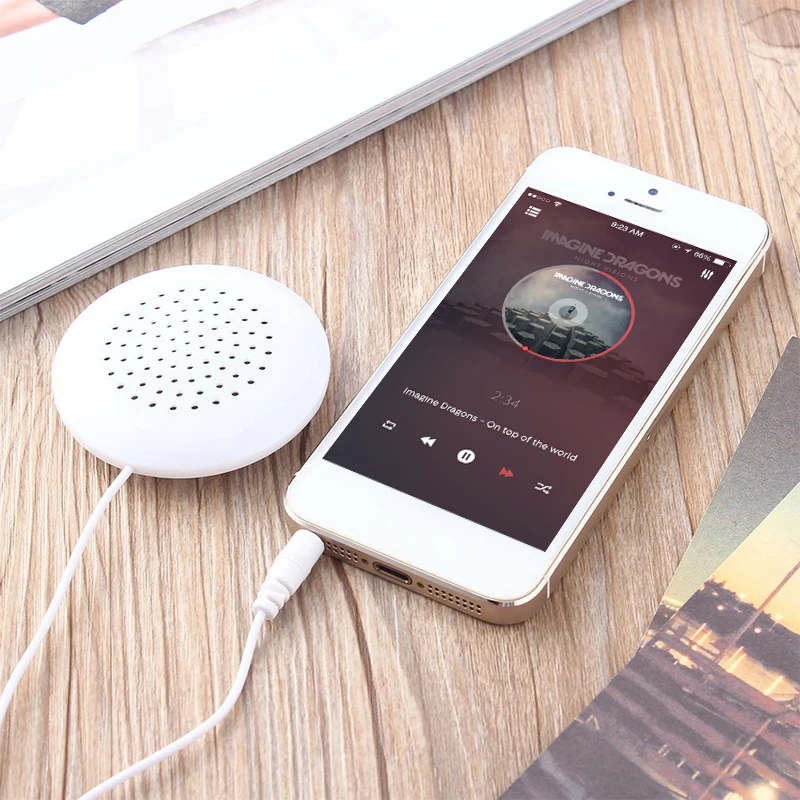 Speaker for iphone DIY Mini Louder Speakers Music Pillow