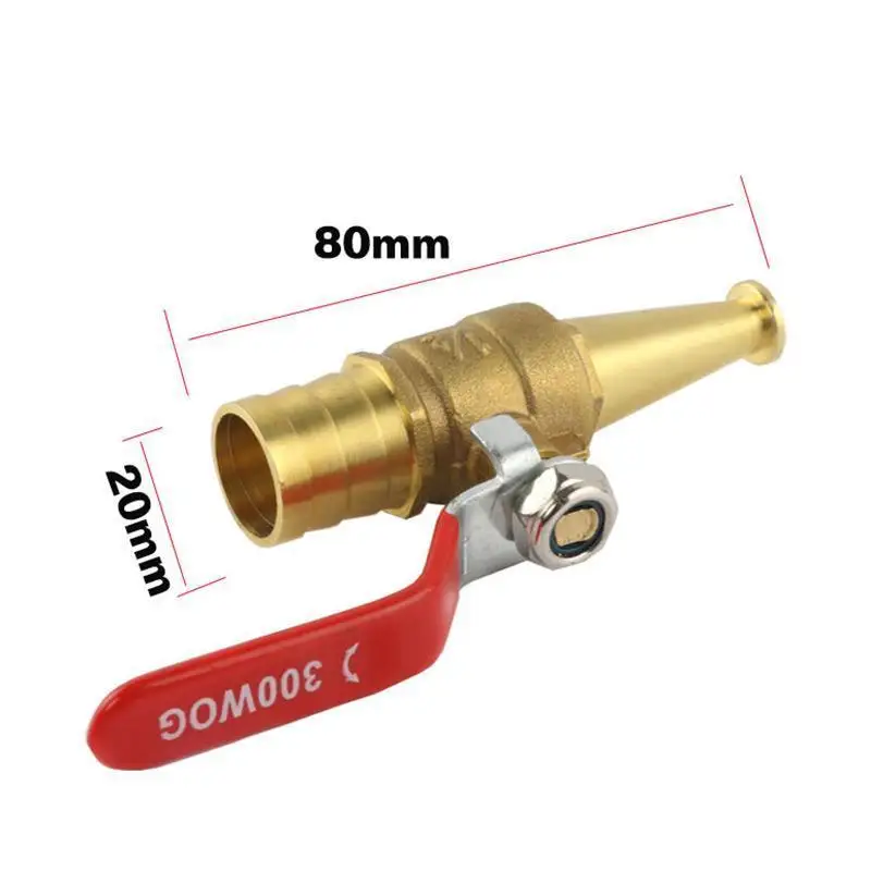 High-pressure Water Copper Gun High-pressure Water Copper Gun Car Hose Sprinkler Switch Watering Garden Fire-fighting Pipe