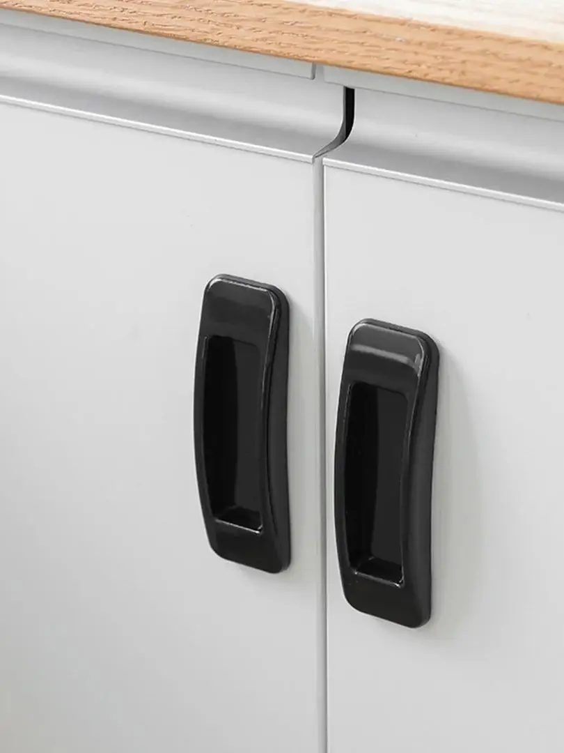 Description Picture 2 of itemPlastic Sliding Door Handle Non-perforated Glass Window Paste Auxiliary Handle Strong Adhesive Sliding Door Handle