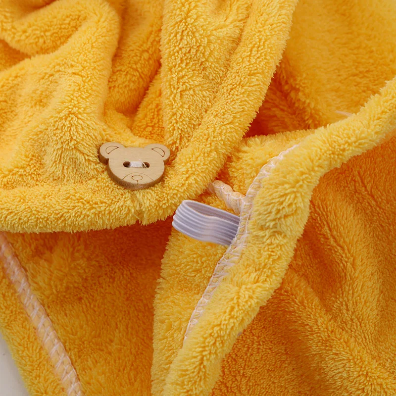 Microfiber Girls Hair Towel Cap For Women Bathroom Hair Turban Twist Head Wrap Super Absorbent Quick Drying microfiber towels,curly hair drying hat