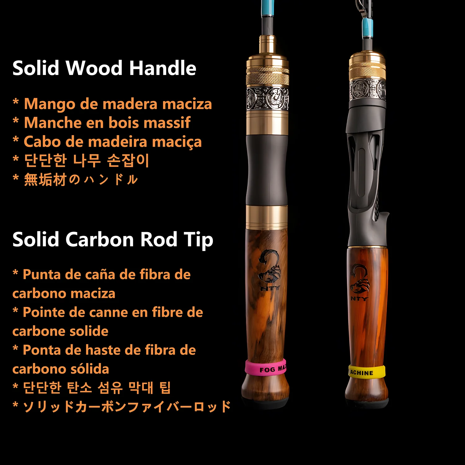 軽量 トラウトロッド スピニングロッド S507UL 150cm カーボンロッド