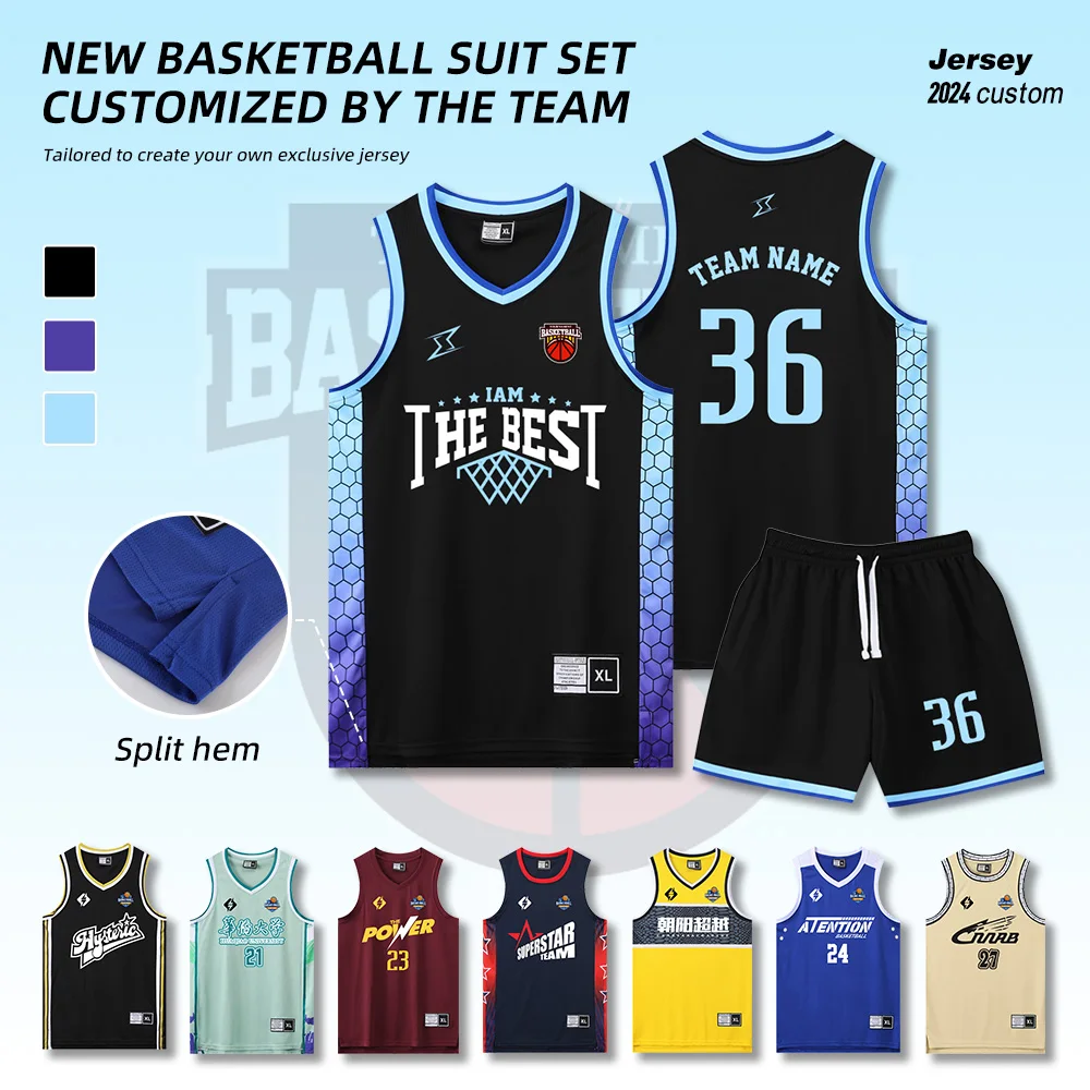 Men Adult Kid Basketball Jersey Customize Boy Quick-drying Training Uniform Shirt Sportswear Child Tracksuit Sport Suit Clothes men sports suit,basketball training clothes
