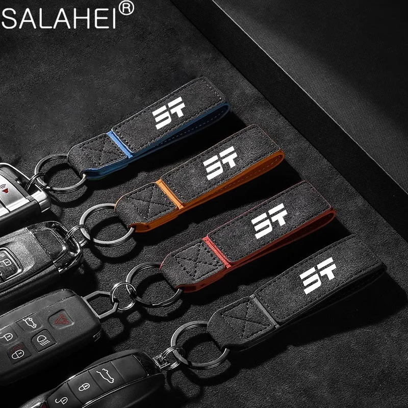 하이 퀄리티 스웨이드 자동차 열쇠 고리, Chery Jetour Traveler X70 X90 X70S PLUS T2 2024 용 분실 방지 열쇠 고리, 자동차 액세서리
