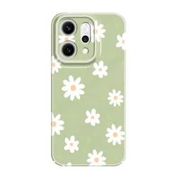 Tender Daisy Design Hard Phone Case with Film Cover for OPPO Reno 7Z 5G (Color 3)