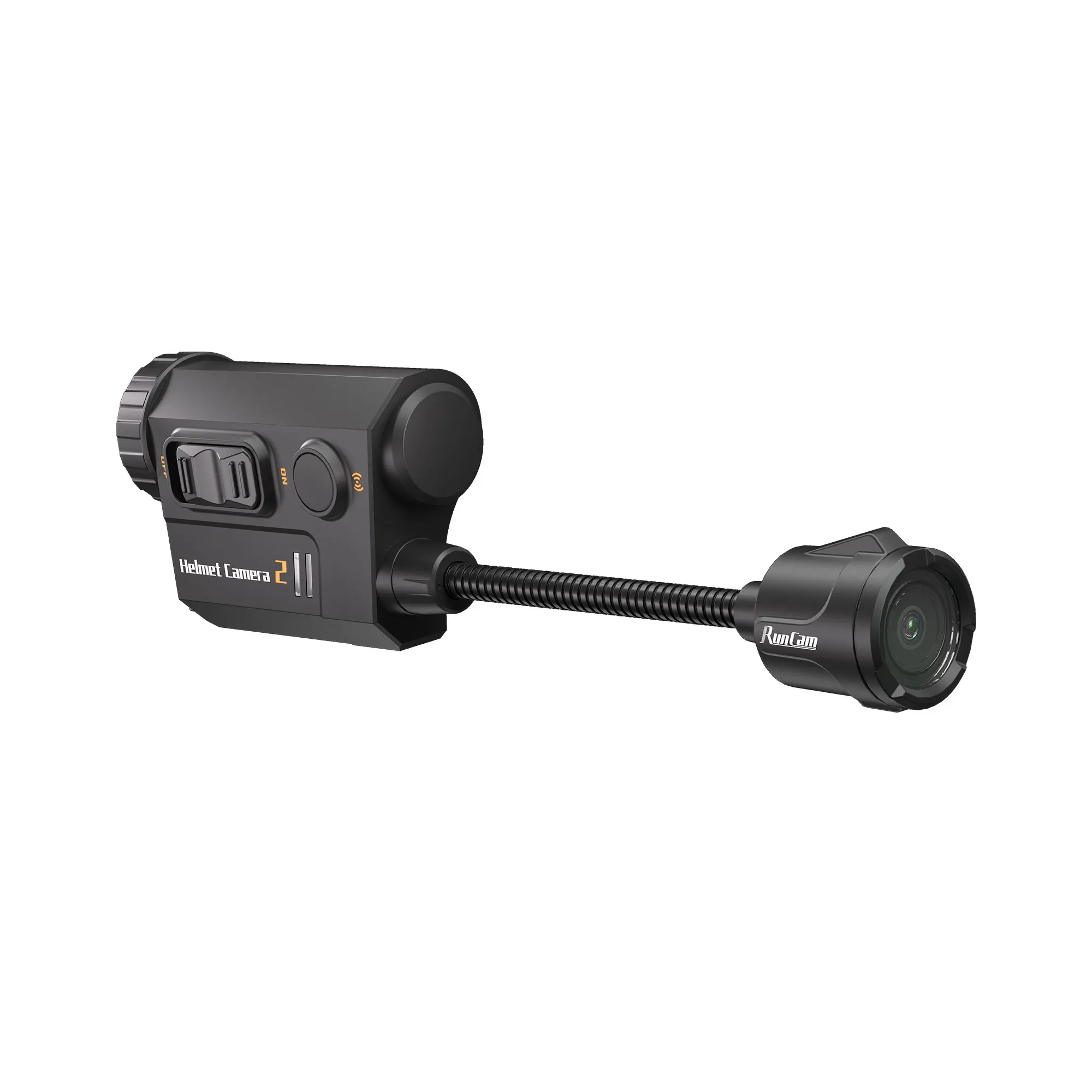 Caméra action 360° RunCam 2 en action, offrant une autonomie ultra-longue pour des aventures sans limite.