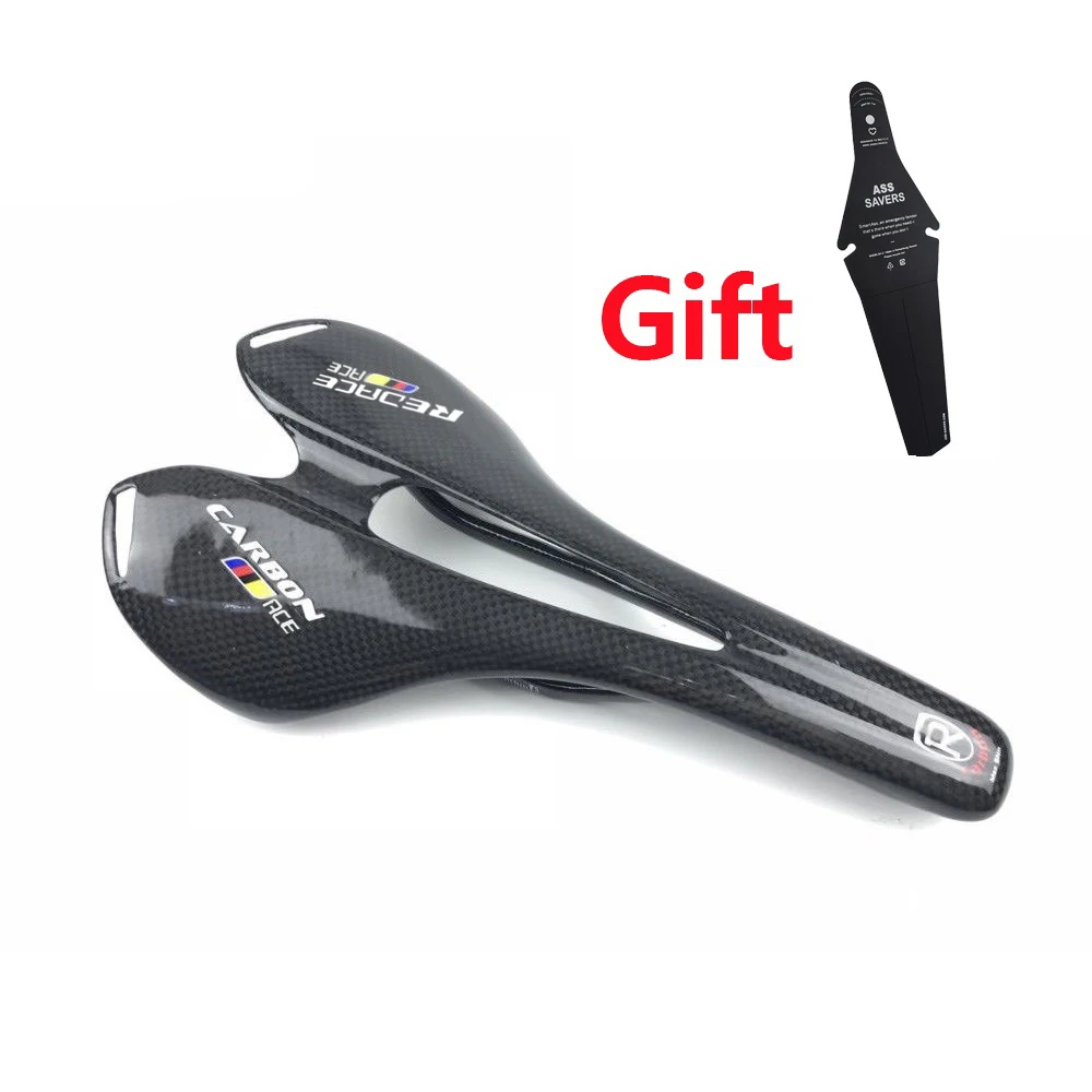 Ultralight Full Carbon Bicycle Saddle Road Bike MTB Carbon Saddles Seat 105g bicycle saddle