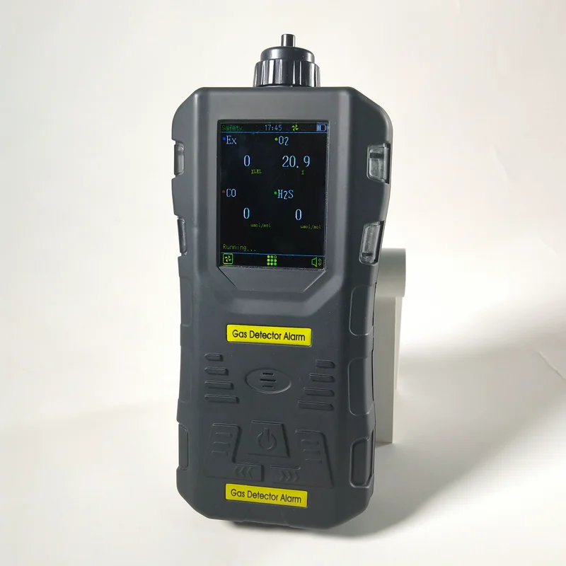 

portable pump gas detector alarm, oxygen O2, ozone O3, nitric oxide NO inspecting instrument S316