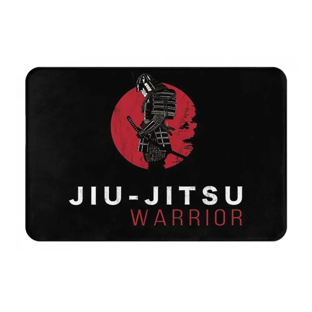 Description Picture 4 of itemJiu-Jitsu Warrior Japanese Bjj Gi & Black Belt Mma Anti-slip Doormat Floor Mat Carpet Rug for Kitchen Entrance Home Footpad Mats