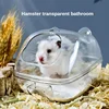 Hamster Toilet Hamster Mouse Golden Bear Pet Bathroom Cage Box Bath Sand Room Toy Acrylic Transparent House Small Pet Supply 1