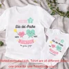 Personalized Father's Day Family Matching Outfits Custom Name Daddy Shirt Baby Bodysuit Family Clothes Fathers Day Gift Outfits 4