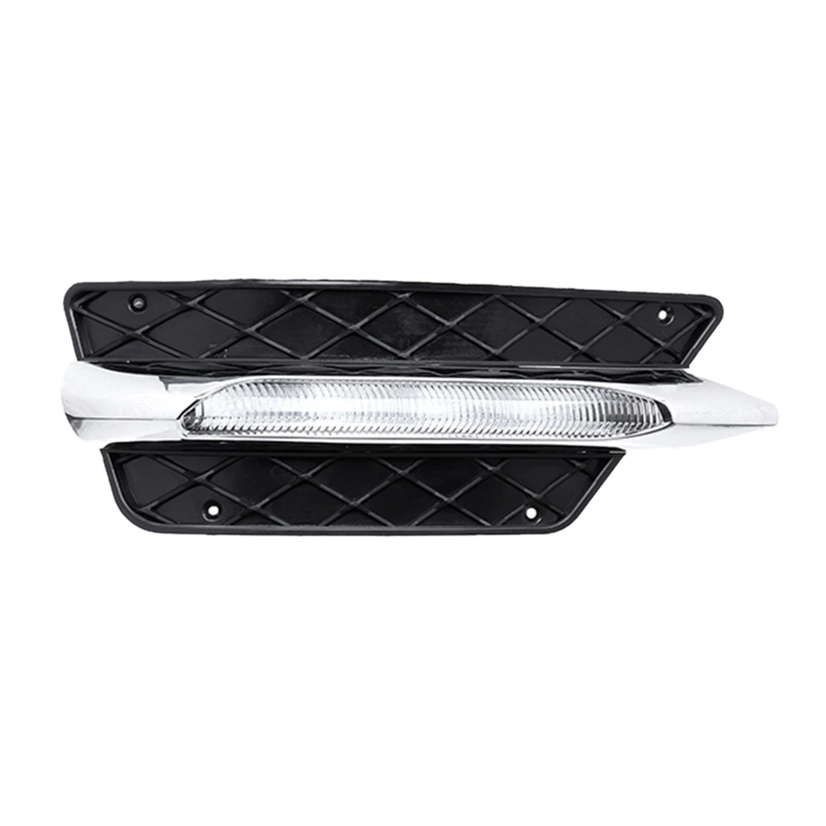 

DRL Front Bumper Grill Molding LED Fog Light Daytime Running Light Fog Lamp for for W204 C-Class 2012-14 Right