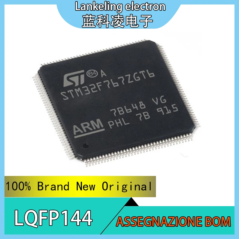 

STM32F767ZGT6 STM STM32F STM32F767 STM32F767ZG STM32F767ZGT 100% Brand New Original MCU LQFP-144 Chip IC