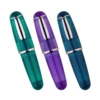 New MOONMAN Q1 Fountain Pens Mini Pocket-Size Acrylic Transparent muilticolor ink pen EF/F Nib Portable Office School stationery 1