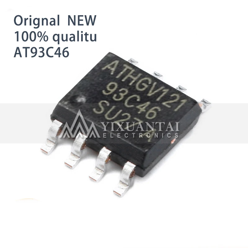 

10pcs new SOP8 AT93C46-10PU-2.7 AT93C46-10PU AT93C46 93C46 SOIC-8