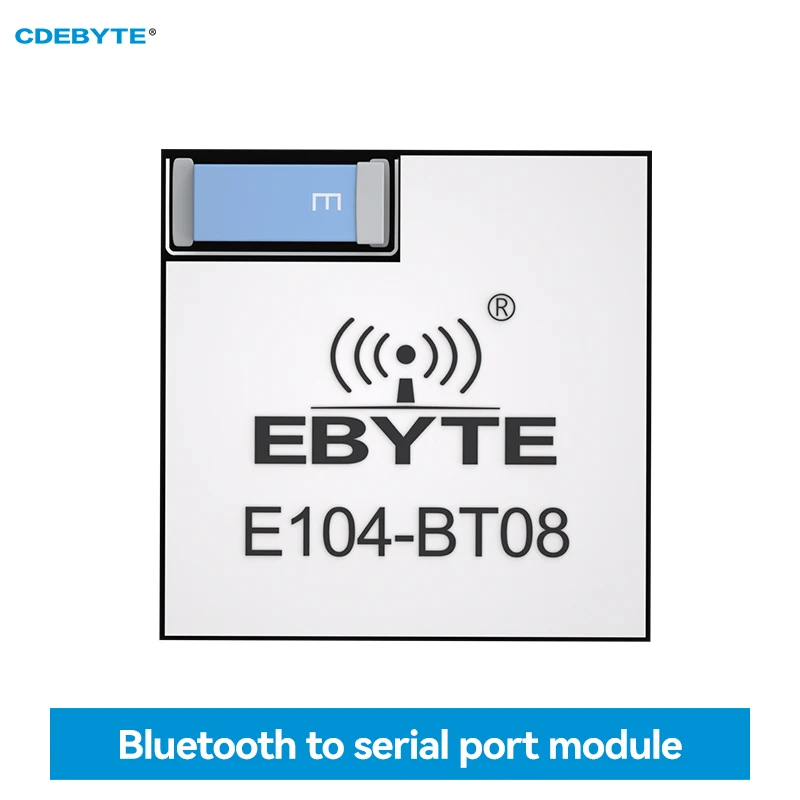 4PCS Bluetooth to Serial Port Module CDEBYTE E104-BT08 BLE5.1 Low Power Consumption Support Beacon and iBeacon UART Module SMD support any microcontroller intelligent uart lcd touch module 8 0 inch