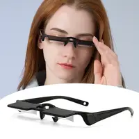 Lunettes de lecture miroir Ultra-léger, réfracteur paresseux couché pour regarder la télévision, miroir de lecture horizontal, lunettes de protection HD 1