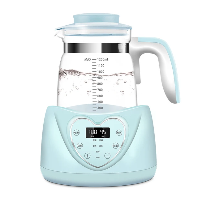  Baby Formula Water Kettle Electric Kettle Temperature Control  Water Boiler Smart Kettle Instant Warmer Water Kettle Electric Bottle  Warmer Formula Kettle for Tea Coffee 1.2L : Baby