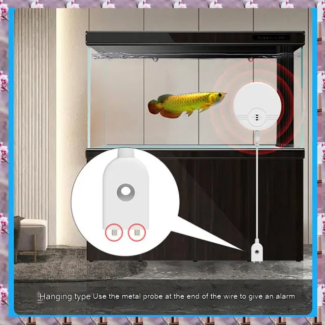 2025 Water Immersion Detector Ultra-Long Standby Water Level Detector Wall-Mounted Touch-Down Dual-Mode White,Water Immersion De 2