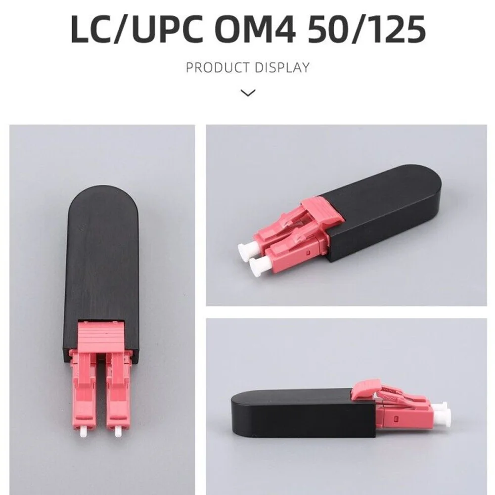 Fiber Loop Back SC/UPC LC/UPC Fiber Optical Loopback Adapter Single Mode SM/MM OM3 OM4 Double SC Optical Fiber Connector