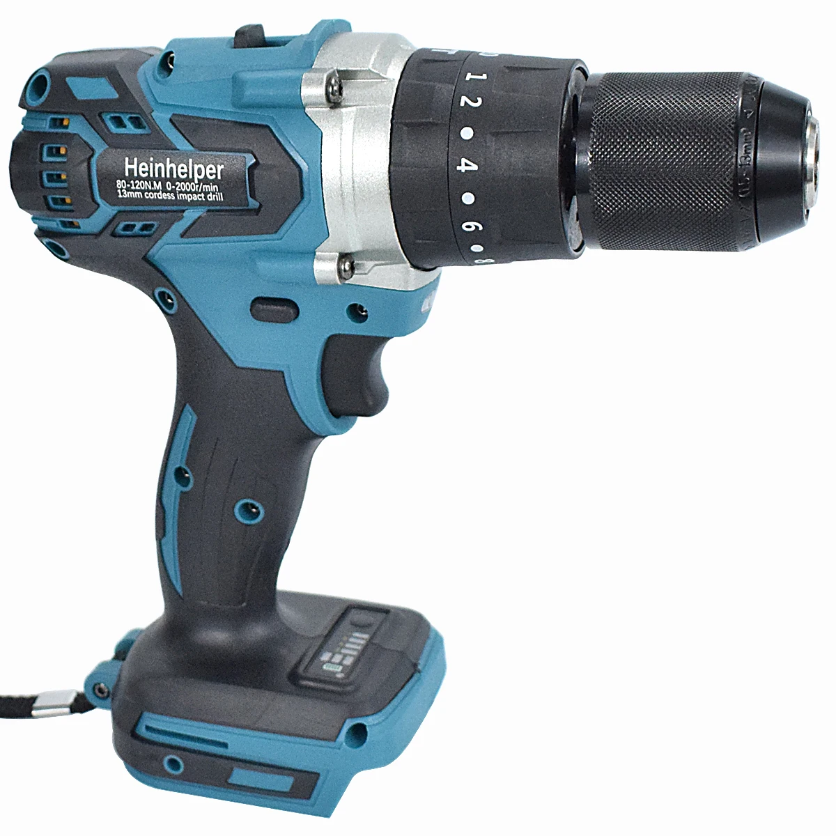 Electric drill brushless cordless impact drill electric screwdriver 3 in 1 13mm 20 + 3 torque for Makita battery 18V