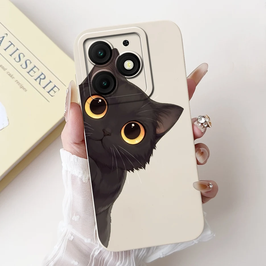 Cute Fashion Cartoon Soft TPU Phone Case - Stylish Protective Back Cover Bumper