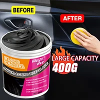 [Crème réparateur tout-en-un] Crème réparatrice tout-en-un pour plastique et caoutchouc – Restauration instantanée noire, dissolvant de rayures et anti-âge pour 2
