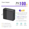 FMchip 100W Power GAN Charger Type-C QC PD Adapter Charger QC3.0 for Latop Soldering Iron Mobile Phone Replacement Adapter 3