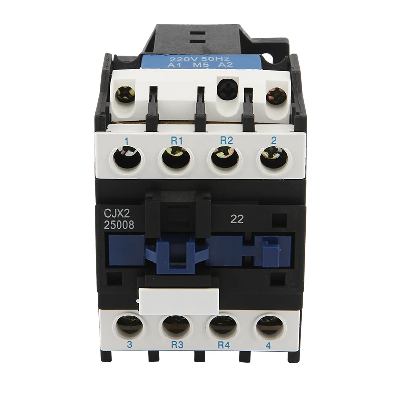 

CJX2-25008 2NO 2NC 25A four-pole AC contactor silver contact low voltage contactor AC contactor LC1-D2508 110V 36V 24V