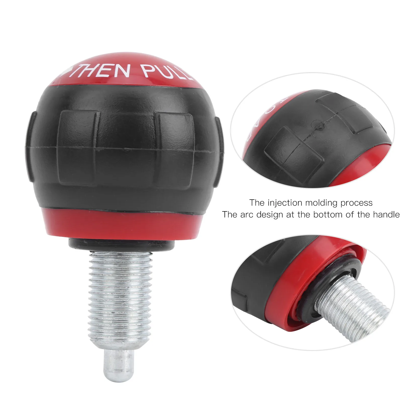 Fitness Pull Pin Knob 50x45mm 5pcs Gym Pull Pin Spring Knob Release Synthetic Cardboard Handle Exercise