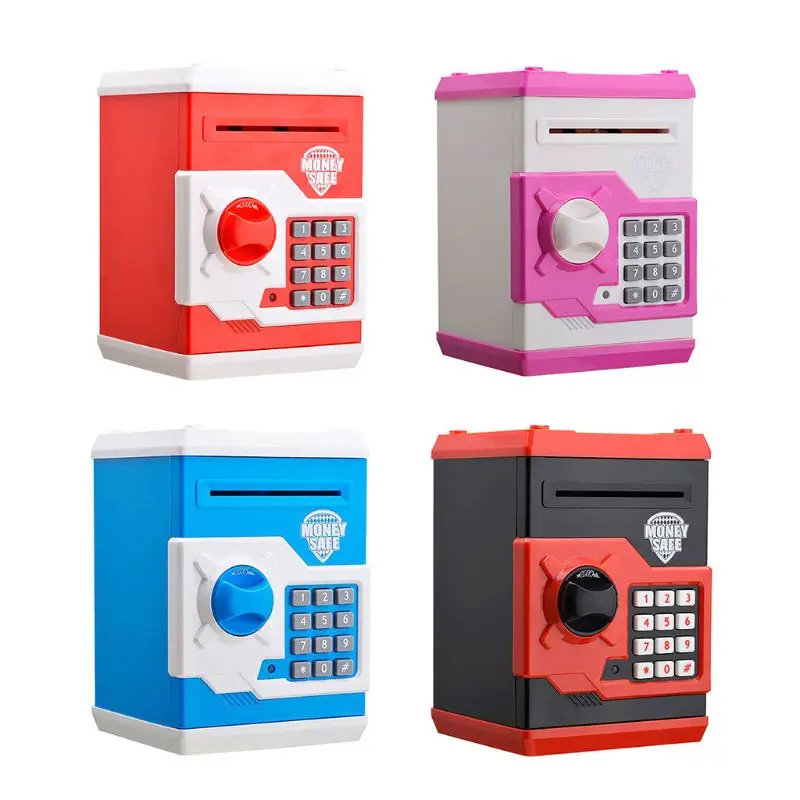 Electronic Piggy Bank for Kids, Mini ATM Coin Box, Password Lock, Great Gift Toy for Children, Drop Shipping 2